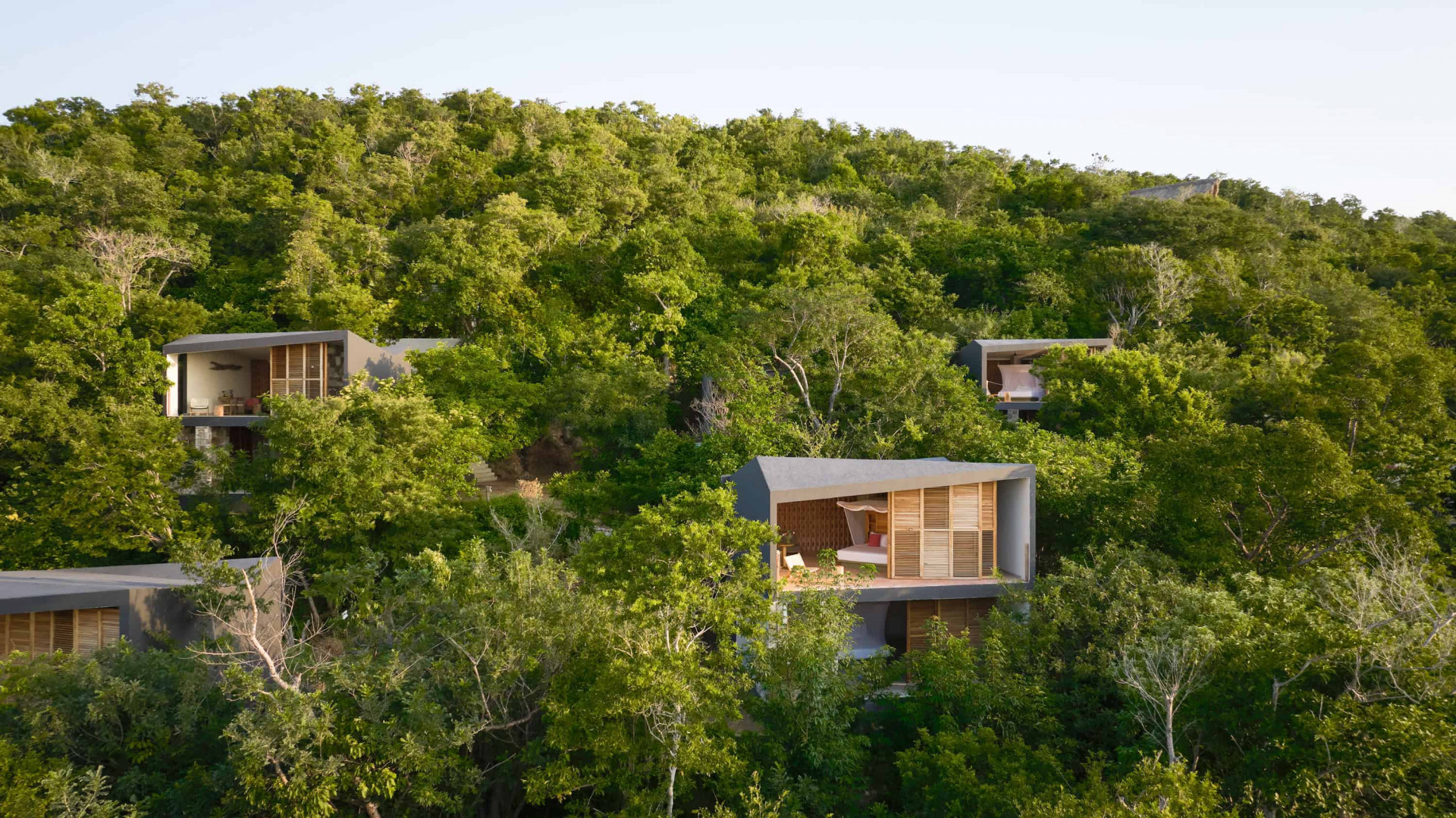 Cocolia Hotel, bungalós del hotel boutique en Oaxaca rodeados de selva